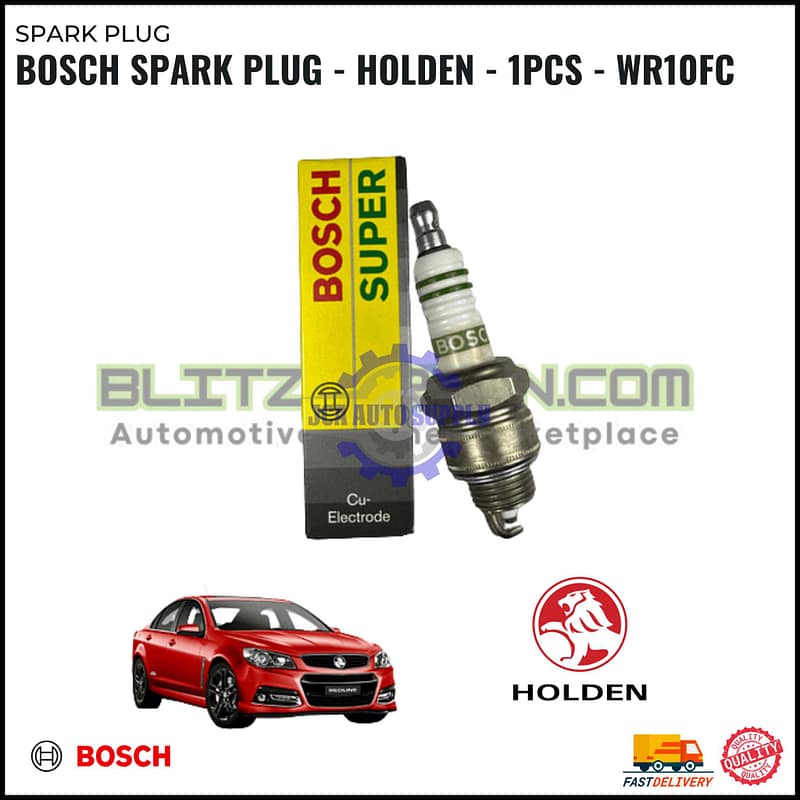 BOSCH Spark Plug - Holden - 1PCS - WR10FC