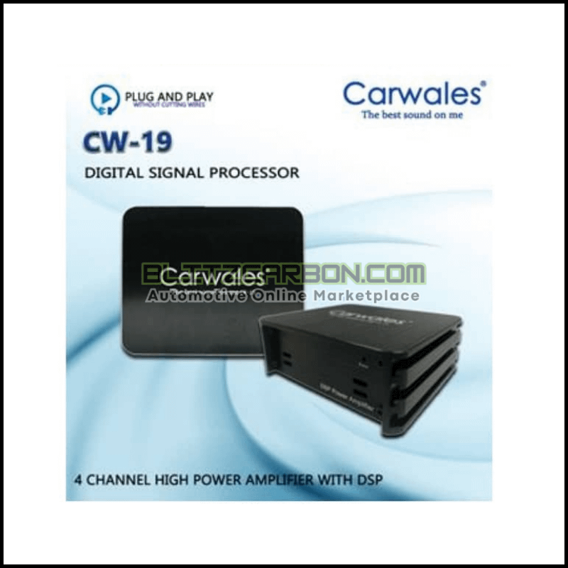 Carwales CW-19 Android 4 Channel Power Amplifier