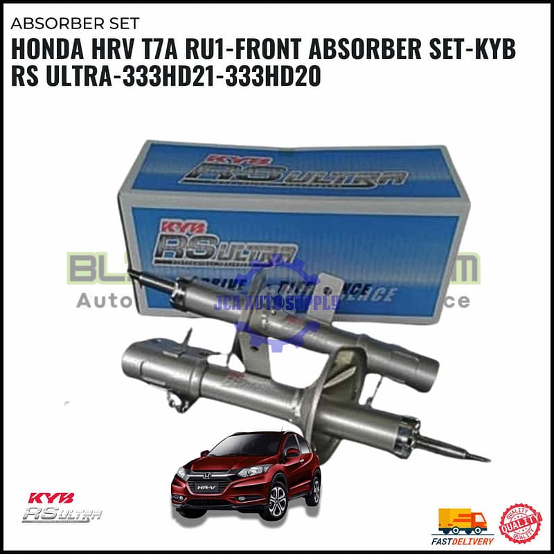 Honda HRV T7A RU1-Front Absorber Set-KYB Rs Ultra-333HD21-333HD20