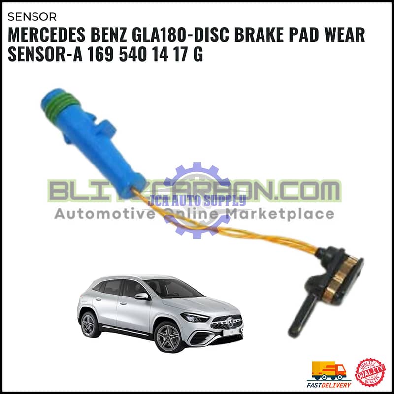 Mercedes Benz GLA180-Disc Brake Pad Wear Sensor-A 169 540 14 17 G