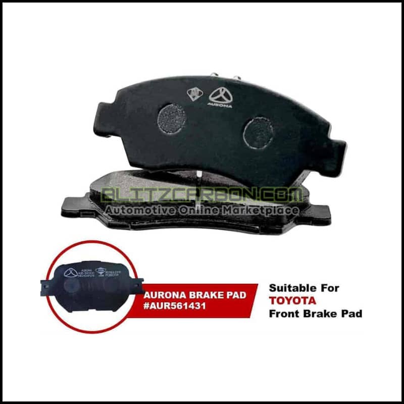 Aurona Brake Pad AUR561431 Front Caldina Celica MarkX