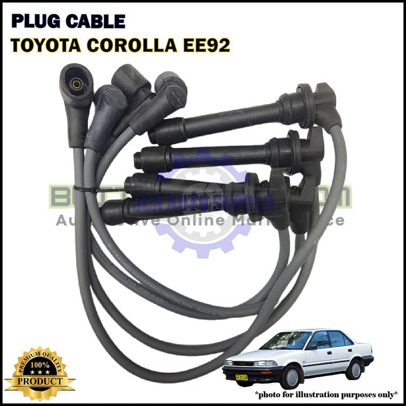 Toyota Corolla EE92-Spark Plug Cable-PWT27