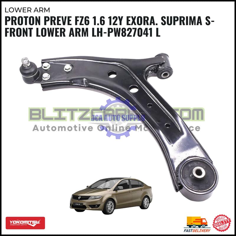 Proton Preve FZ6 1.6 12Y Exora. Suprima S-Front Lower Arm