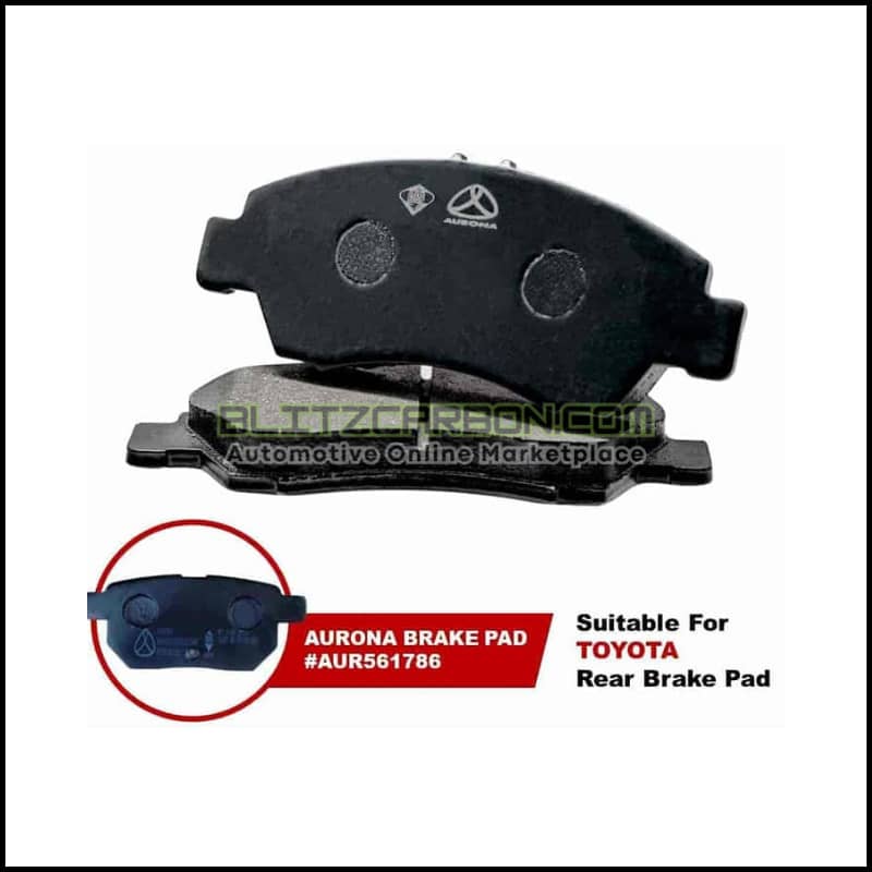 Aurona Brake Pad AUR561786 Rear Altis IST Prius Yaris Vios CT200h