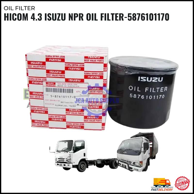 Hicom 4.3 Isuzu NPR Oil Filter-5876101170
