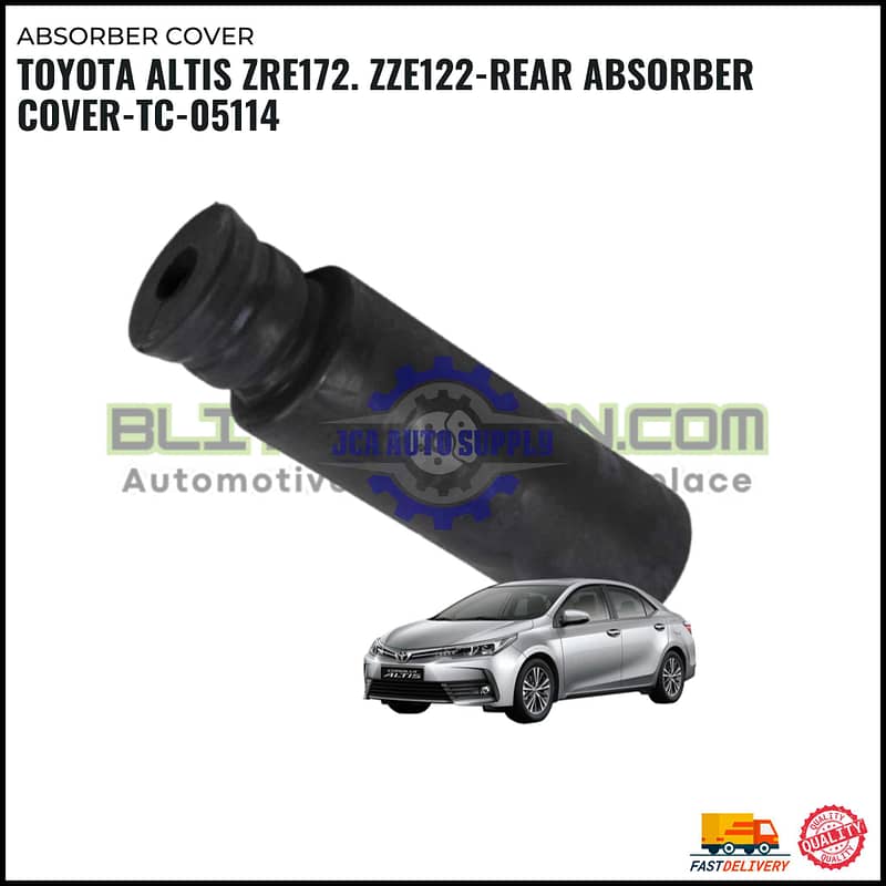 Toyota Altis ZRE172. ZZE122-Rear Absorber Cover-TC-05114