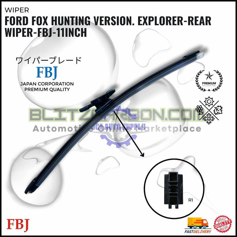 Ford Fox Hunting Version. Explorer-Rear Wiper-FBJ-11inch