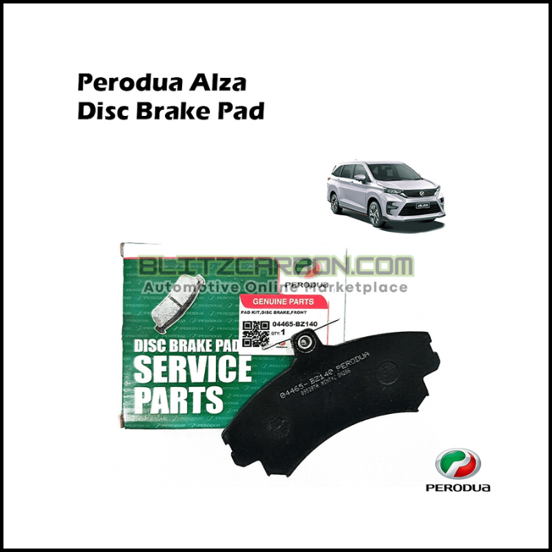 Perodua Alza Disc Brake Pad (Oem)