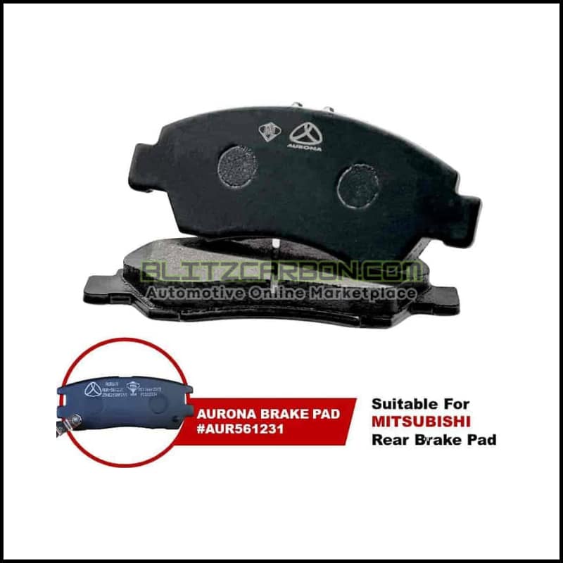 Aurona Brake Pad AUR561231 Rear Pajero