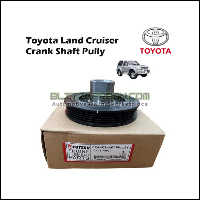 Toyota Land Cruiser Rzj90 Crankshaft Pully Hight Quality 13408-75030