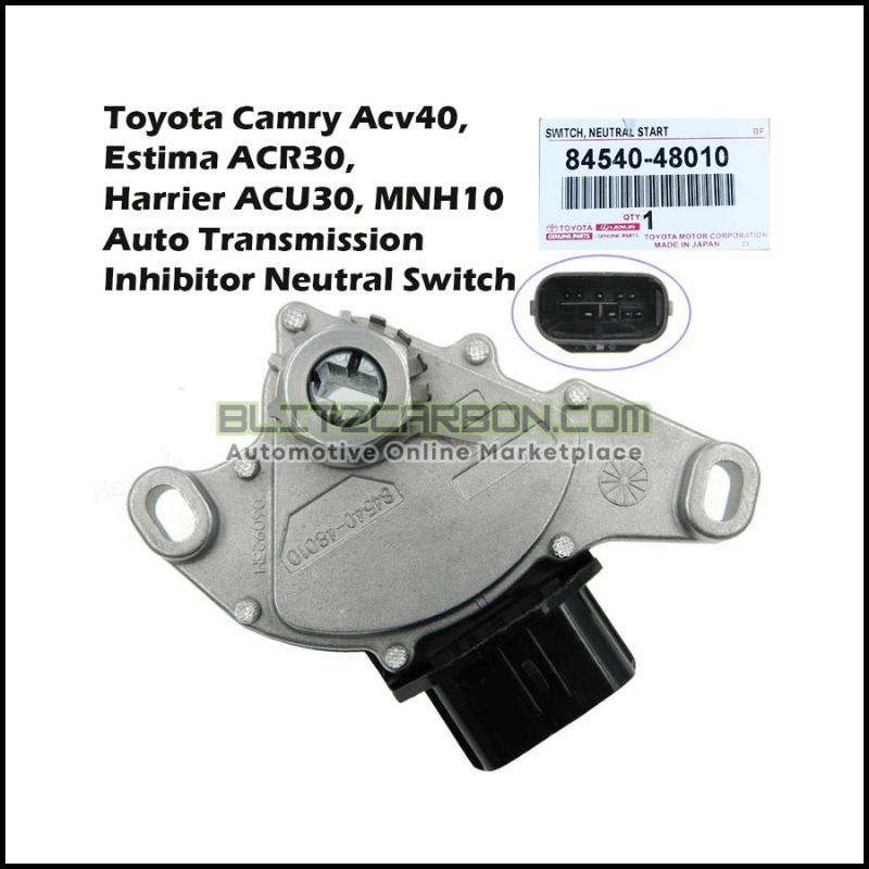 Toyota Camry Acv40 Acv50 Asv50 Estima Acr30 Harrier Acu30 Alphard Mnh10 Auto Transmission Inhibitor Sensor