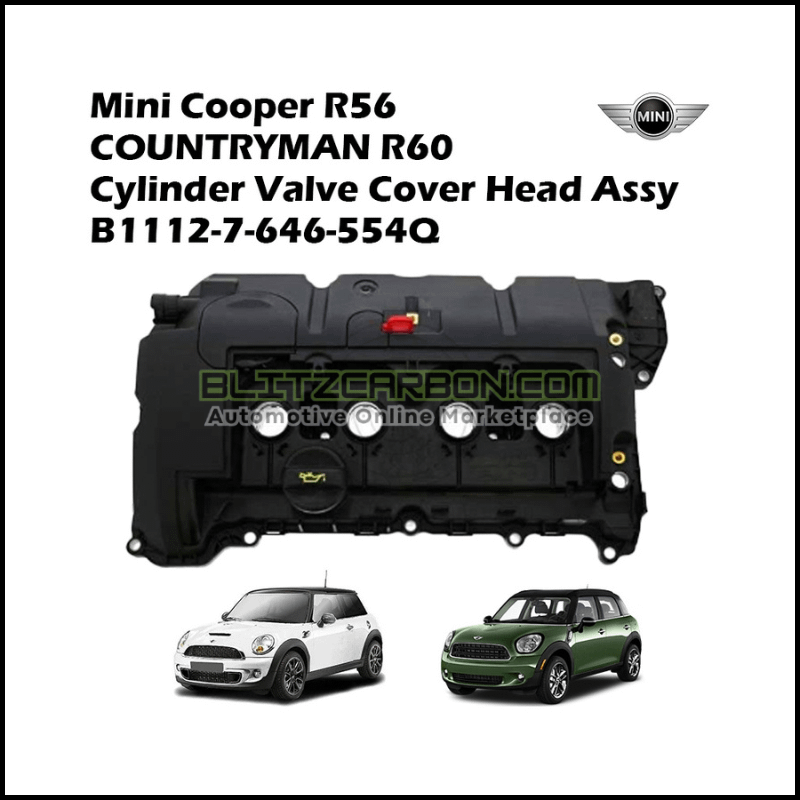 Mini Cooper R56 COUNTRYMAN R60 Cylinder Valve Cover Head Assy B1112-7-646-554Q