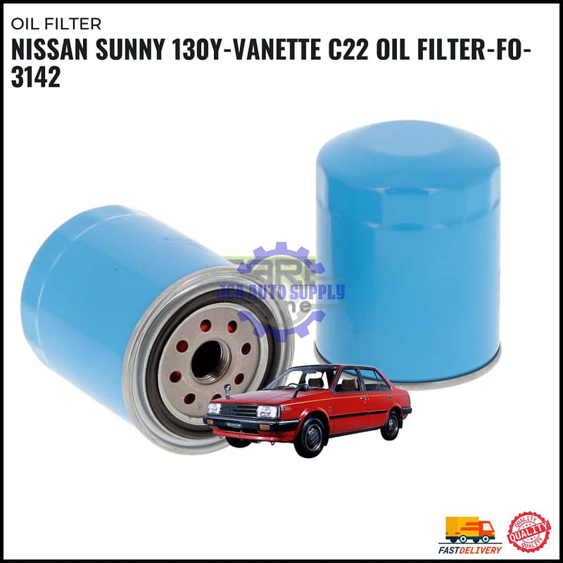 Nissan Sunny 130Y-Vanette C22 Oil FIlter-FO-3142