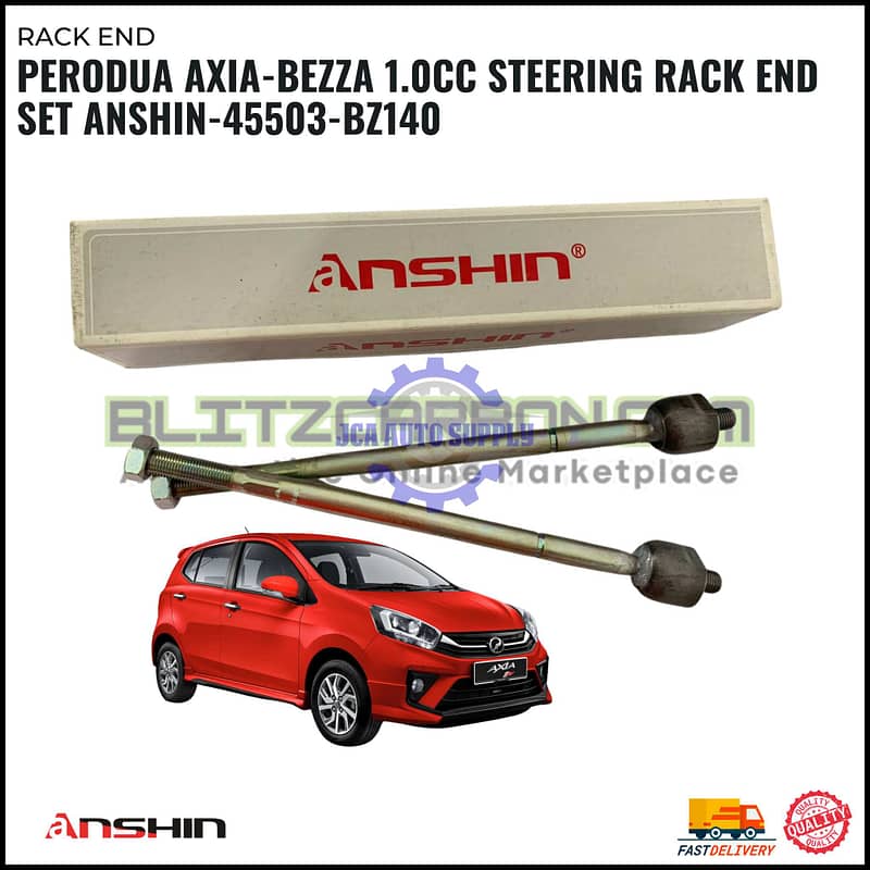 Perodua Axia-Bezza 1.0cc Steering Rack End Set Anshin-45503-BZ140