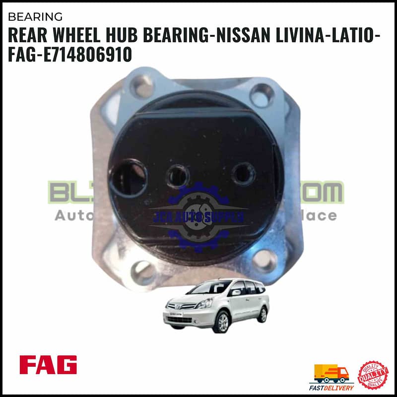 Rear Wheel Hub Bearing-Nissan Livina-Latio-FAG-E714806910