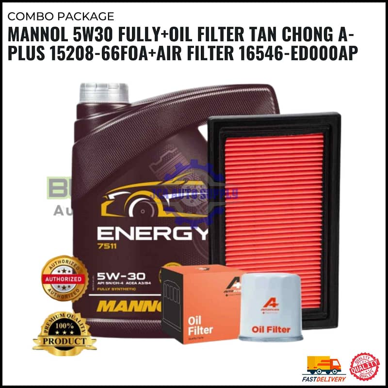 NISSAN PACKAGE - NISSAN ALMERA. LIVINA. LATIO. SLYPHY NV200(MANNOL 5W30)