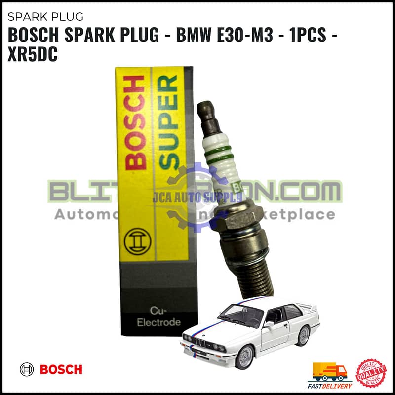 BOSCH Spark Plug - BMW E30-M3 - 1PCS - XR5DC