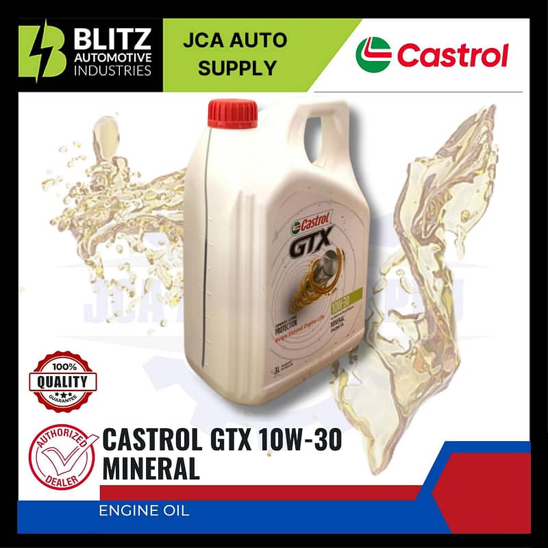 CASTROL GTX 10W-30 MINERAL (4L)