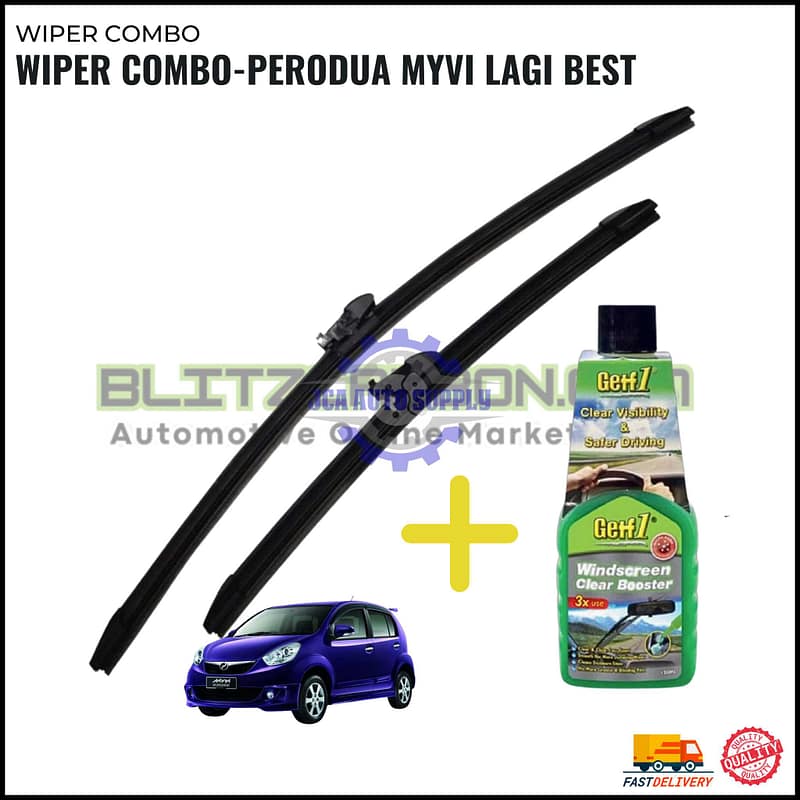 WIPER COMBO-Perodua Myvi Lagi Best
