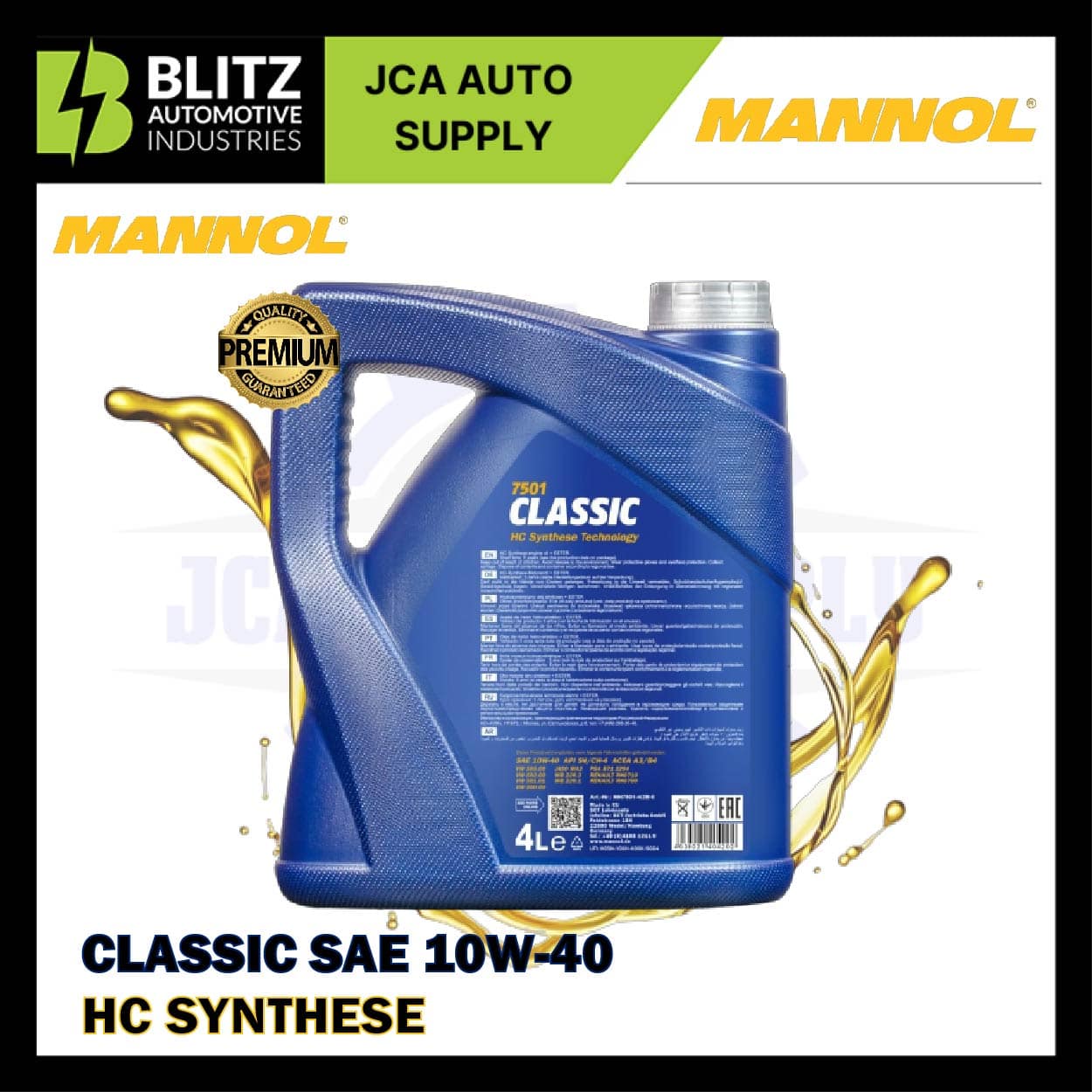 MANNOL CLASSIC 10W40 BLITZ2 Artboard 3