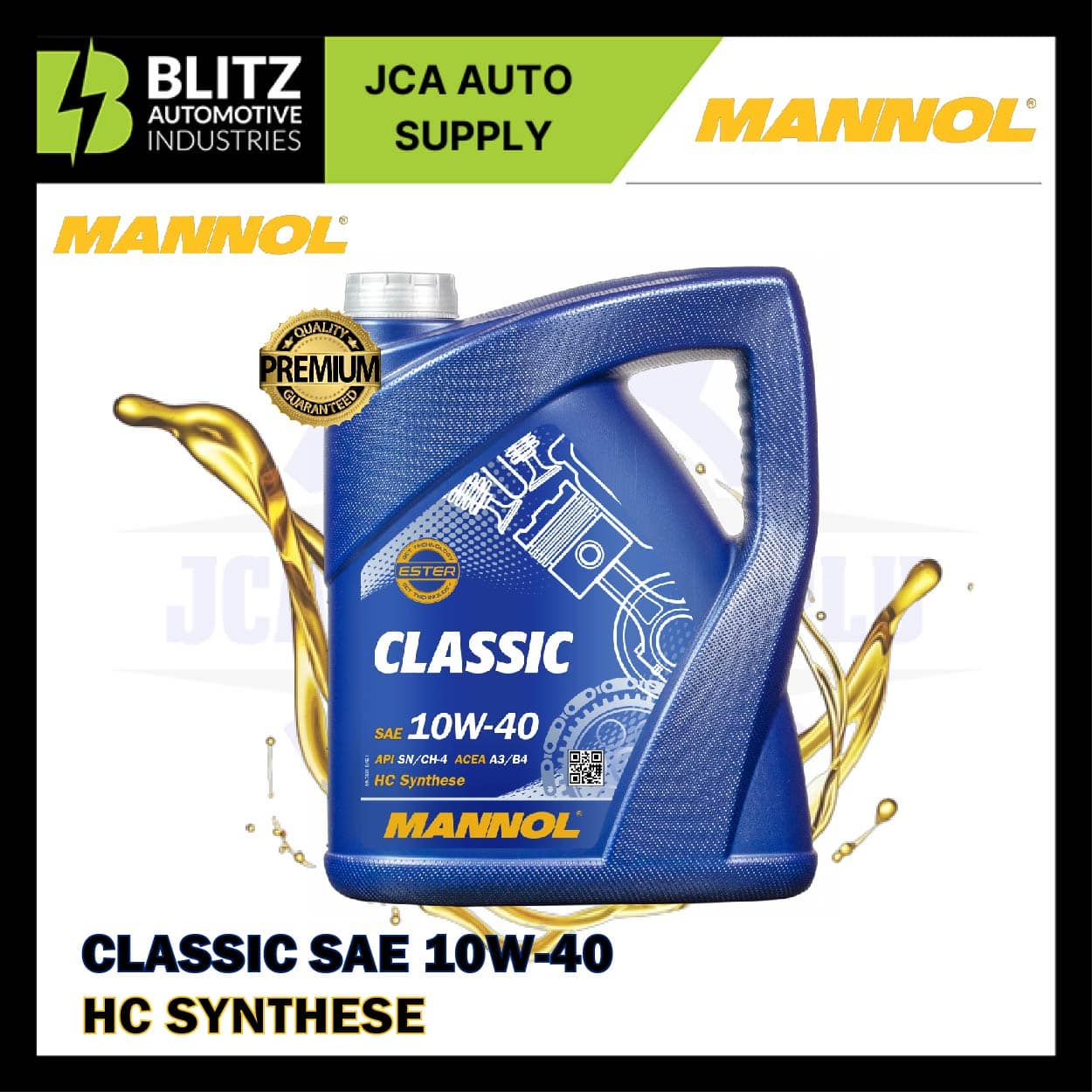 MANNOL CLASSIC 10W40 BLITZ1 Artboard 3
