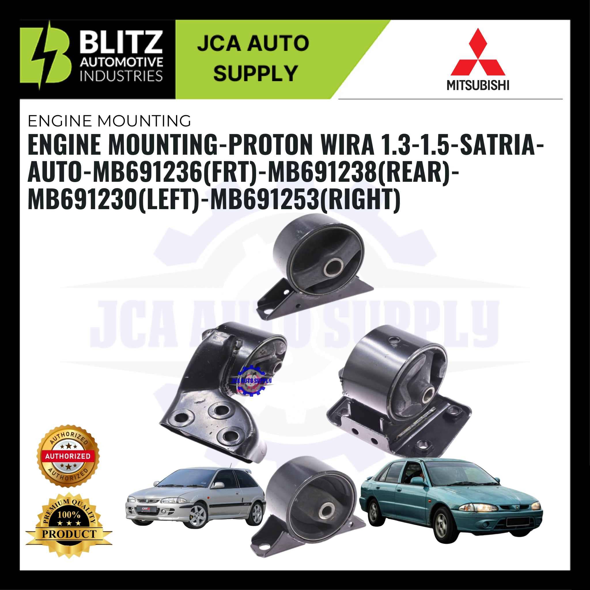 BLITZ Engine Mounting Proton Wira 1.3 1.5 Satria Auto MB691236(FRT) Mb691238(REAR) mb691230(LEFT) mb691253(RIGHT)