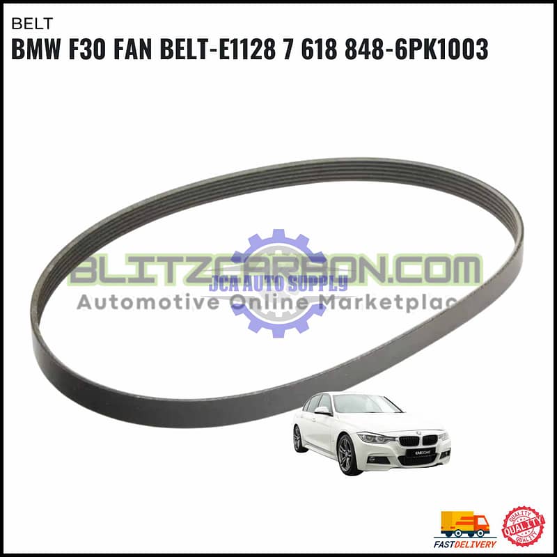 BMW F30 Fan Belt-E1128 7 618 848-6PK1003
