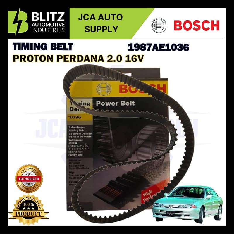 Timing Belt-Proton Perdana 2.0 16V-BOSCH-1987AE1036-123XR29