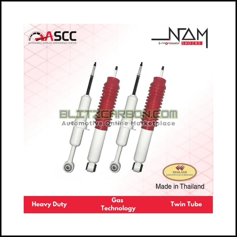 Toyota Vios NCP93 2008 - 2012 Heavy Duty Shock Absorber REAR by NAM (Profender)