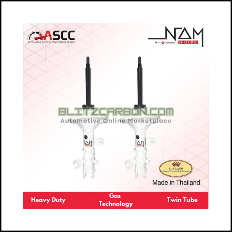 Toyota Vios NCP93 2008 - 2012 Heavy Duty Shock Absorber FRONT by NAM (Profender)
