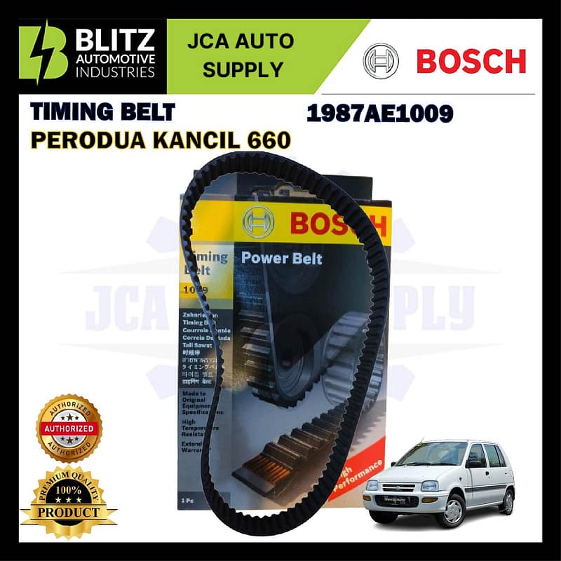 Timing Belt-Perodua Kancil 660 (100K)-BOSCH-1987AE1009-99MRU22