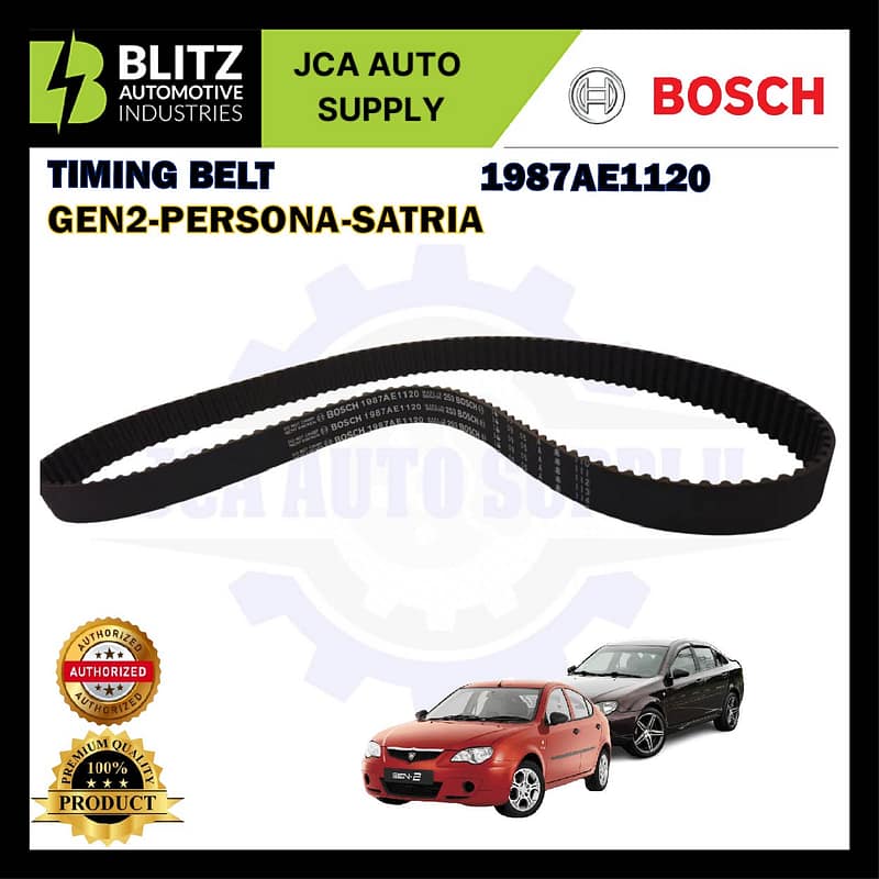 Timing Belt-Proton GEN2-Persona-Satria-Iswara-BOSCH-1987AE1120-144MY25
